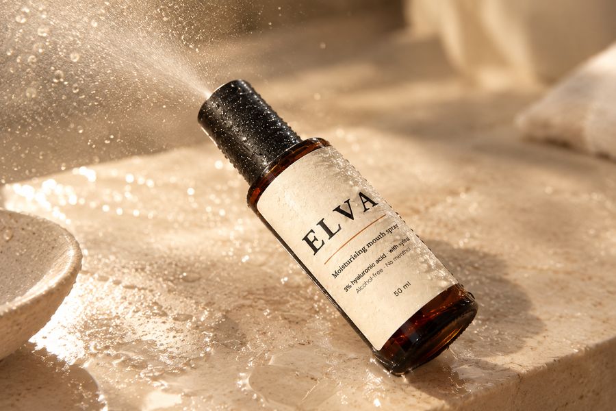 ELVA releasing a fine mist